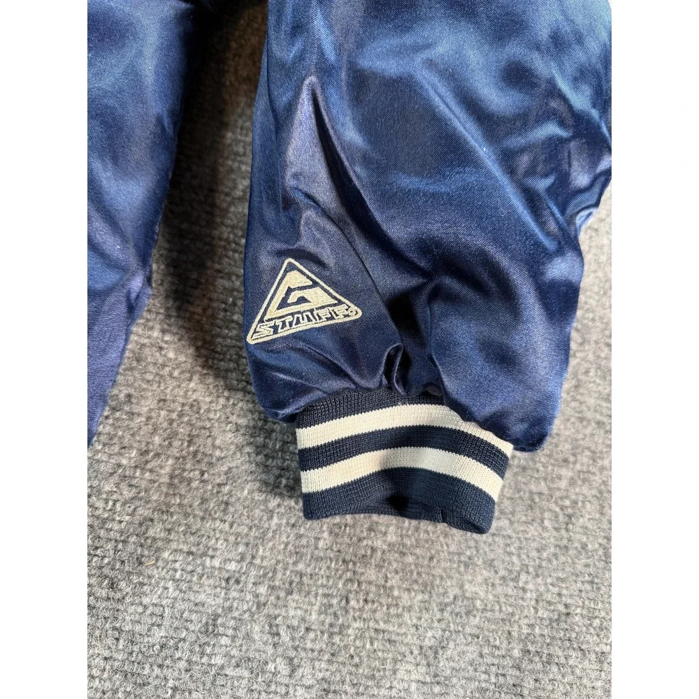 Vintage New York Yankees Jacket Youth Large Blue MLB Baseball Genuine Stuff‎ 90s